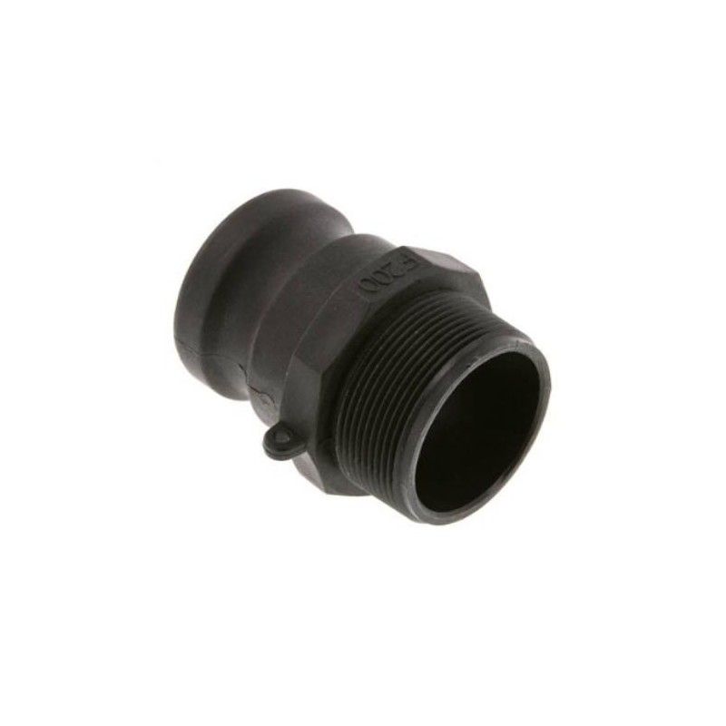 1 1/4" Camlock polypropylene adapter type F