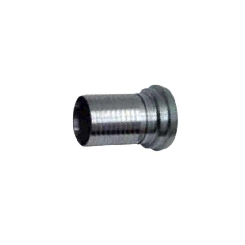 025 DIN-11851 jungtis-kūgis į žarną ID 25 mm, presuojama su žiedu, nerūdijančio plieno