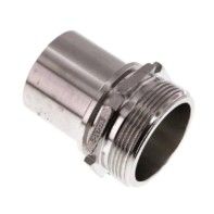 1" TW stainless steel male hose coupling