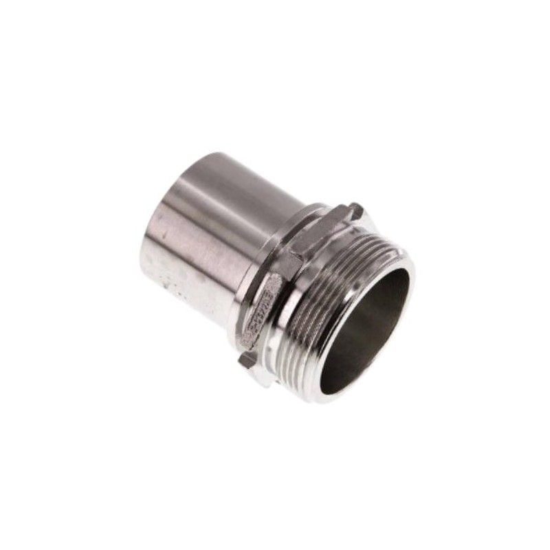 2" TW stainless steel male hose coupling
