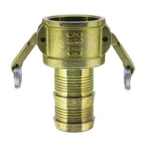 DN25 mortar coupler with hose stem