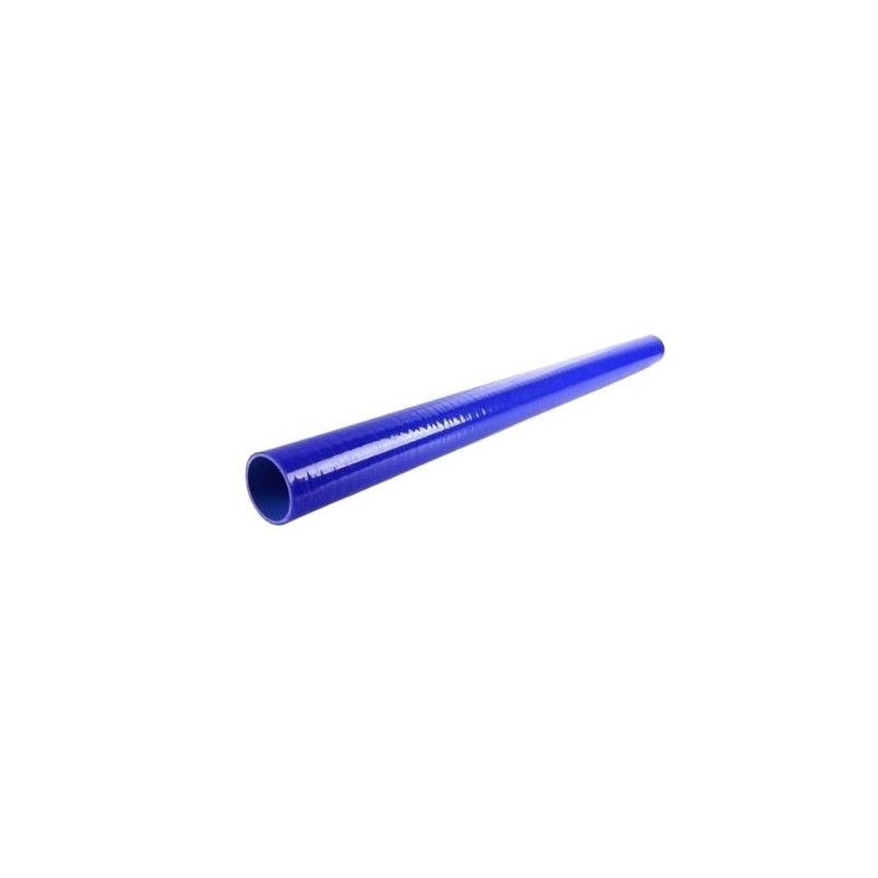 010 silicone hose straight, length 1 m, blue