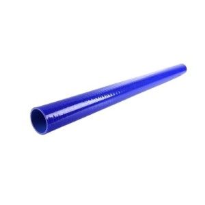 019 silicone hose straight, length 1 m, blue