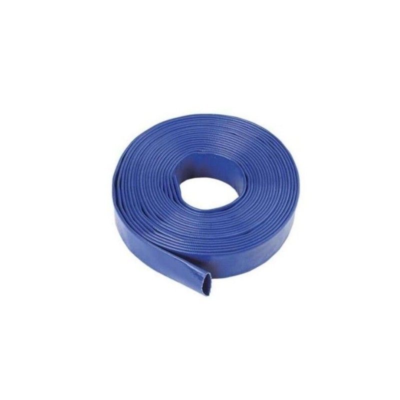 Blue 6 bar PVC hose ID76, L-50m