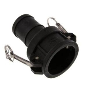 063 CAMLOCK C tipo jungtis į žarną ID 63 mm, polipropileninė