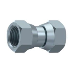 ADAPTOR BSP SWIVEL F- BSP SWIVEL F 60º 3/8" BSP 3/