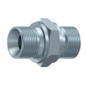 BSP 3/8"-BSP 3/8" sriegių tiesi M tipo jungtis