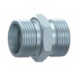 M24x1.5 mail coupling, boby only, tube 16mm