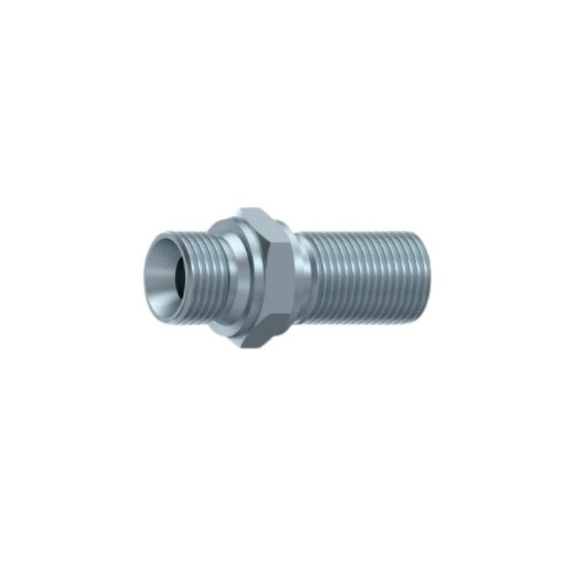 STRAIGHT BULKHEAD ADAPTOR WITHOUT NUT 1/4" BSP 1/4