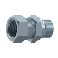 BSP 5/8"-BSP 3/4" sriegių tiesi M-F tipo jungtis