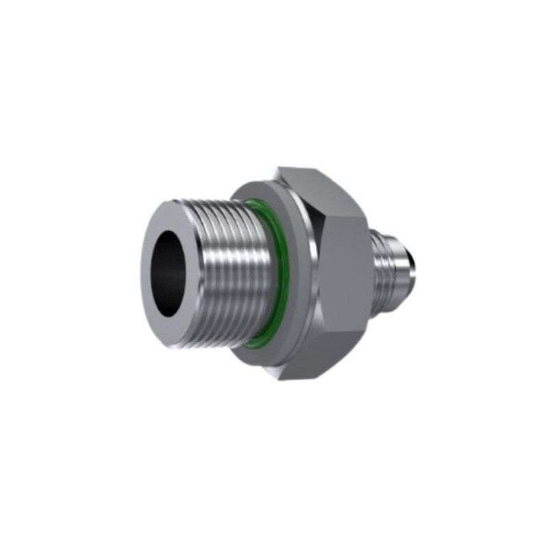 Union Connector JIC7/16-BSPP1/4 60° cone