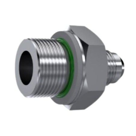 BSP 1/2"-UNF 1/2"-20 sriegių tiesi M-M tipo BSP ir JIC jungtis