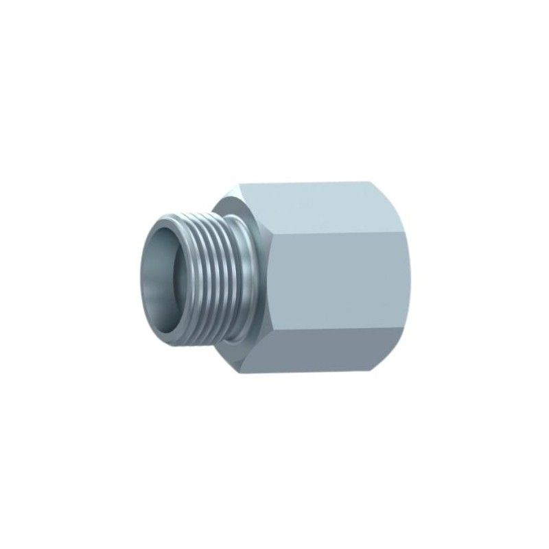 FEMALE STUD COUPLING ONLY BODY Ø18 L 1/2" BSP