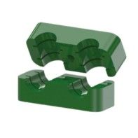 DOUBLE CLAMP - PARALLEL DN28 GR.4