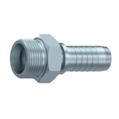 MALE STUD, METRIC THREAD,24ª CONE Ø12 L 18X1,5 DN1