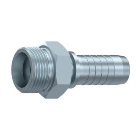 Hose 1/4", male M14x1.5 CES, 24° cone