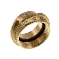 3" TW brass coupling male type
