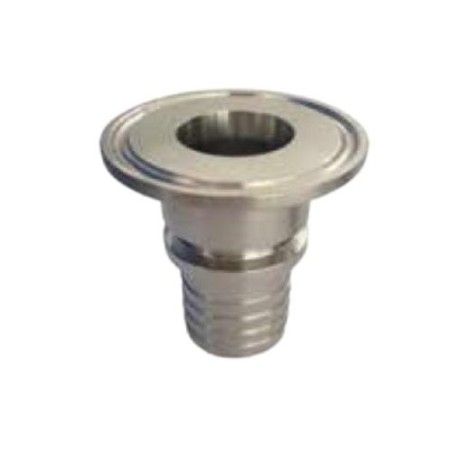 038 CLAMP jungtis su borteliu į žarną ID 38 mm, nerūdijančio plieno