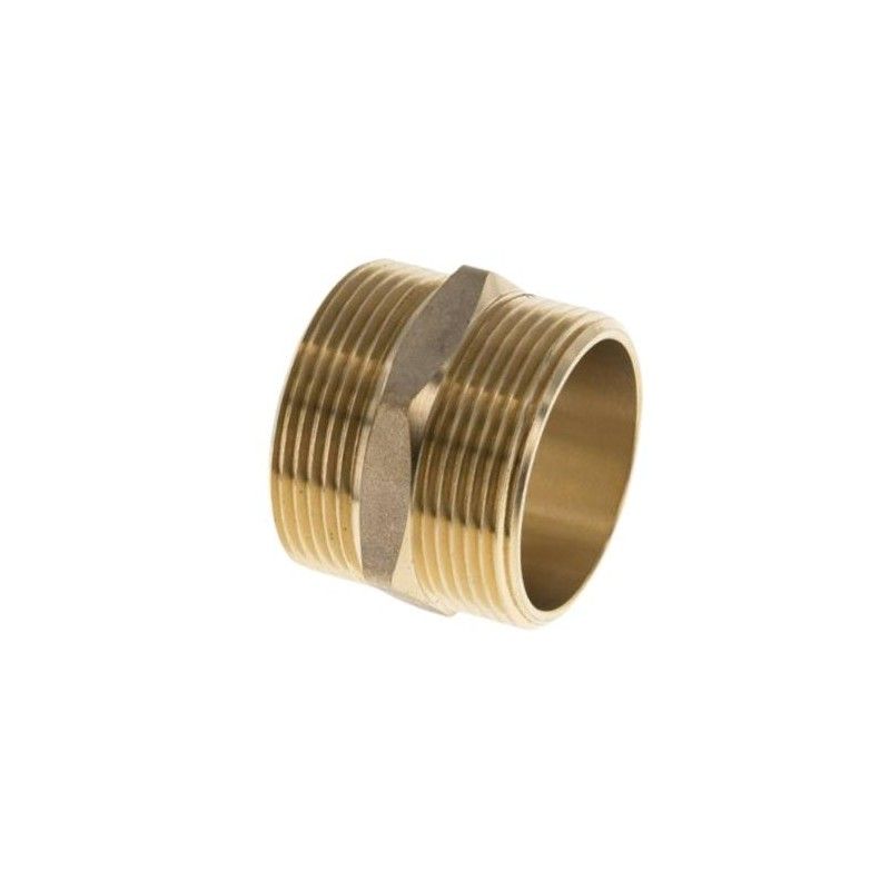 Double nipple G 4"-G 4", 16 bar Brass/Red bronze