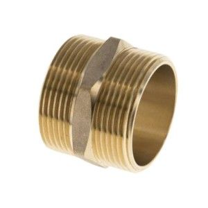 Double nipple G 4"-G 4", 16 bar Brass/Red bronze