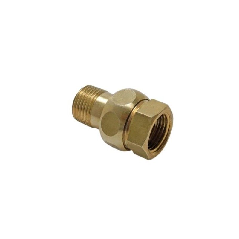 Screw connection conic. sealing Rp 1/2"/R 1/2" (fe