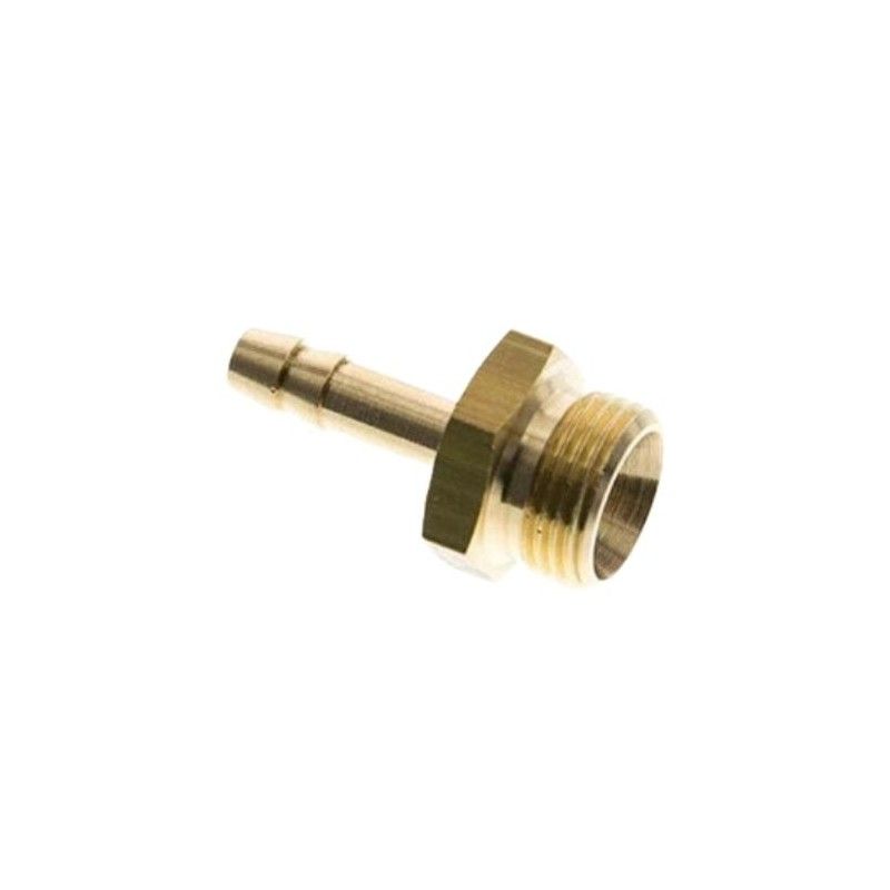 threaded nozzle G 1/4"-8mm, 16 bar Brass