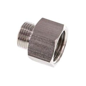 1/4" ārējā 1/2" iekšējā vītne adapteris AISI 316