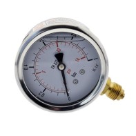 PRESSURE GAUGE DN63 VERTICAL 1/4   BSP 0-16