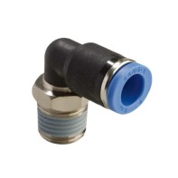 1/4" push-in L-fitting,OD 12mm