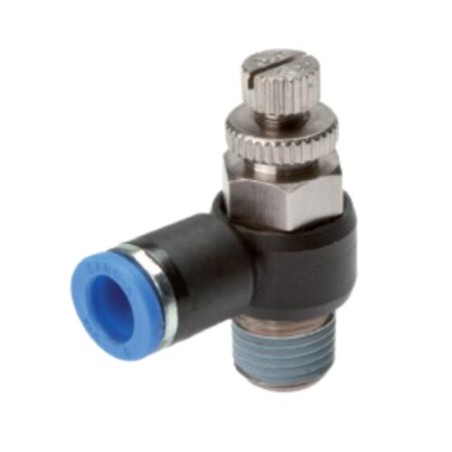 One-way flow control valve