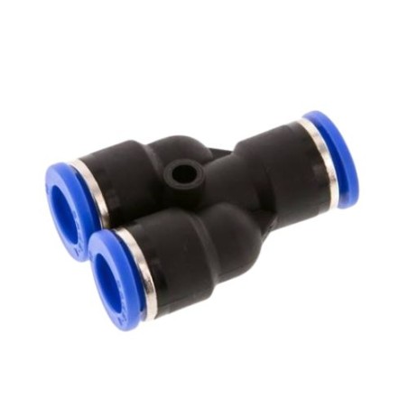 Y-push-in fitting,OD 3x12mm
