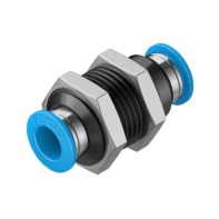 Greita pneumatinė jungtis tvirtinima į korpusą, OD M20x1, OD 2x 10mm, Festo 153160