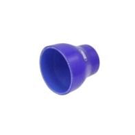 051/045 silicone hose-reducer straight, blue