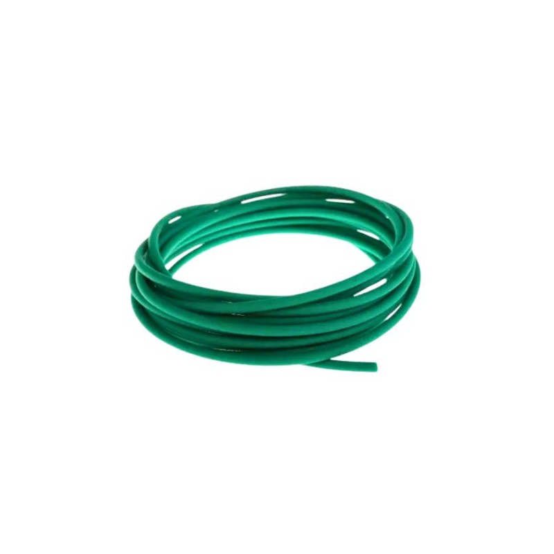 10 mm apvalaus profilio žalias diržas