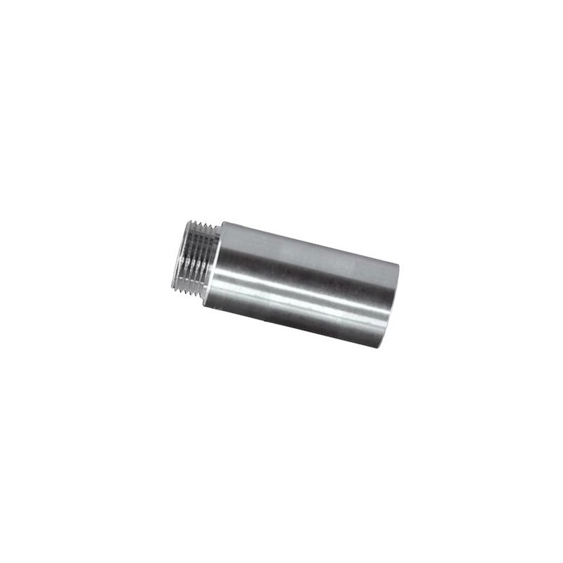 1/2   - 1/2" female and male BSP threads coupling, nickel-plated brass