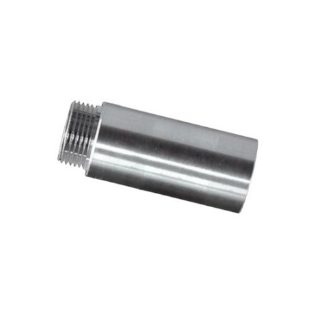 1/2   - 1/2" female and male BSP threads coupling, nickel-plated brass