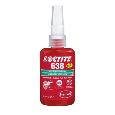 Loctite 638 guolių/įvorių fiksatorius 50ml