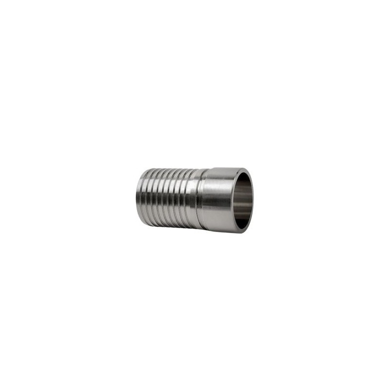 063 welding shank to hose ID 63 mm, stainless steel