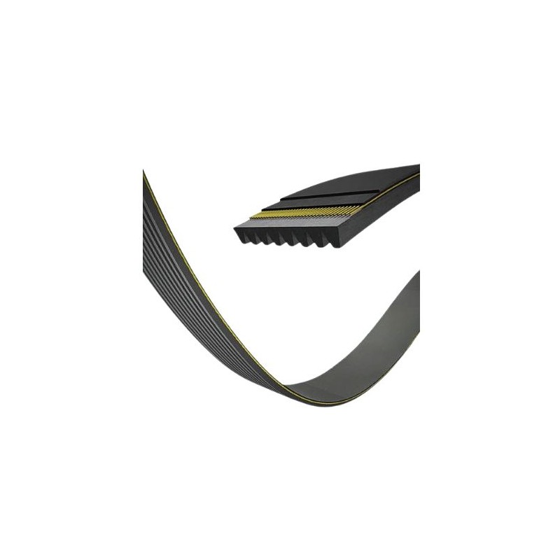 640 mm PJ 7 multiple V-ribbed belt