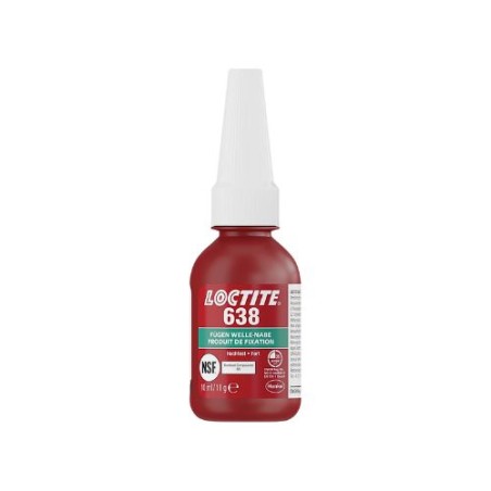 Loctite 638 didelio stiprio guolių / įvorių fiksatorius 10ml
