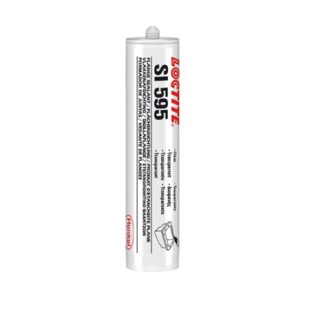 Loctite 595 universāls, vienkomponenta, caurspīdīgs silikona līmes hermētiķis 310ml