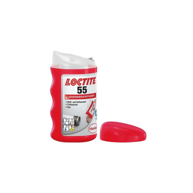 Loctite 55 cauruļu blīvēšanas aukla 160m Loctite - 1