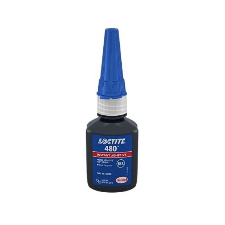 Loctite 480 instant adhesive, black 20g