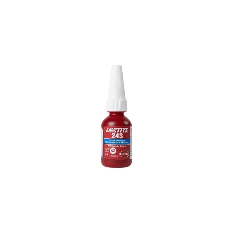 Loctite 243 threadlocker, blue 10ml