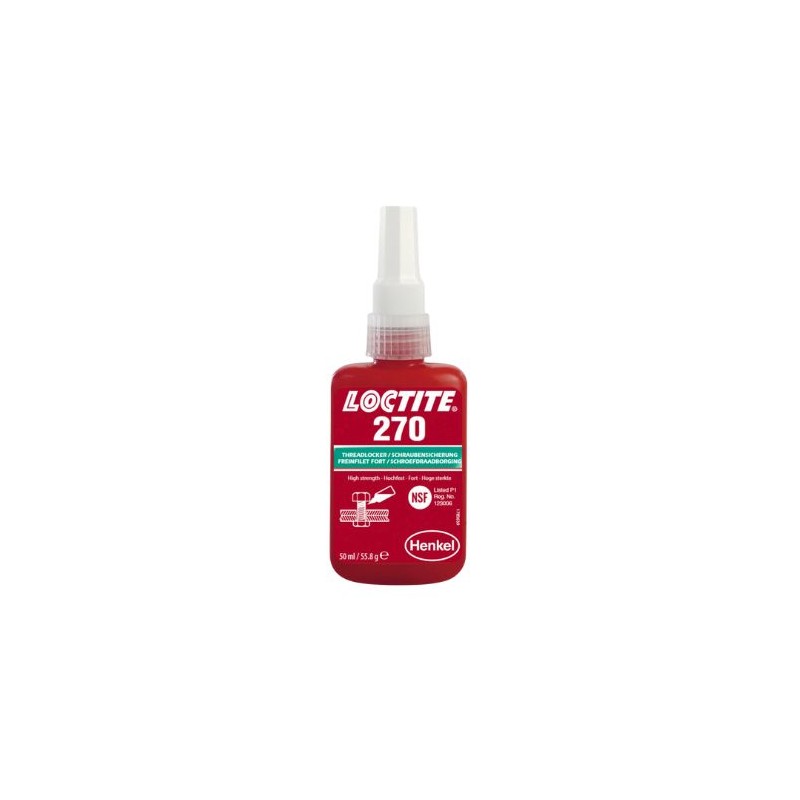 Loctite 270 didelio stiprio sriegių fiksavimo klijai 50ml