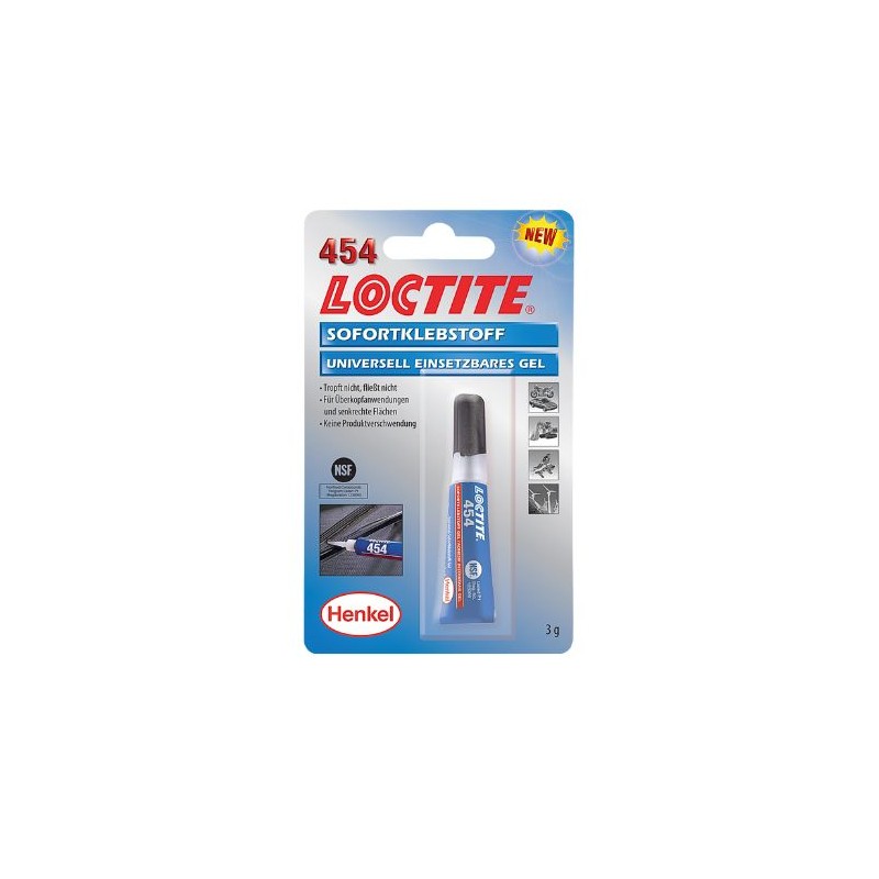 Loctite 454 instant adhesive 3g