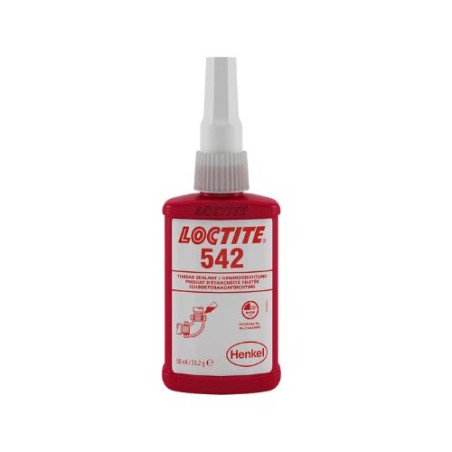 Loctite 542 hidraulikos, pneumatikos sriegių sandariklis 50ml