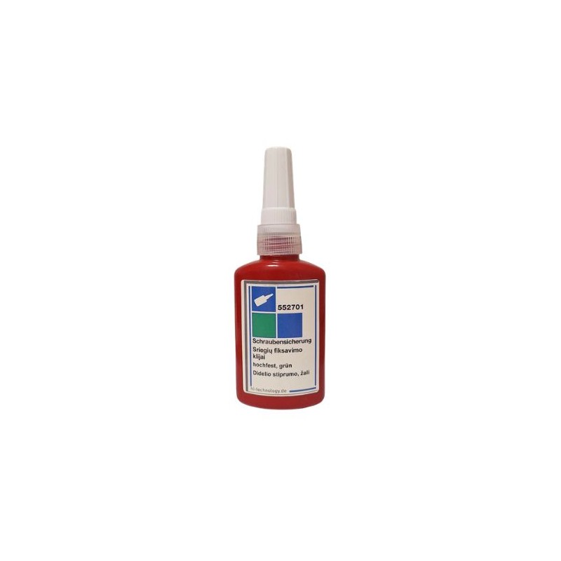 HL didelio stiprumo sriegių fiksavimo klijai 552701, žali, 50ml