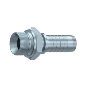 BSP 1/8" male thread straight (bolt) AGR fitting for 1/4" hose