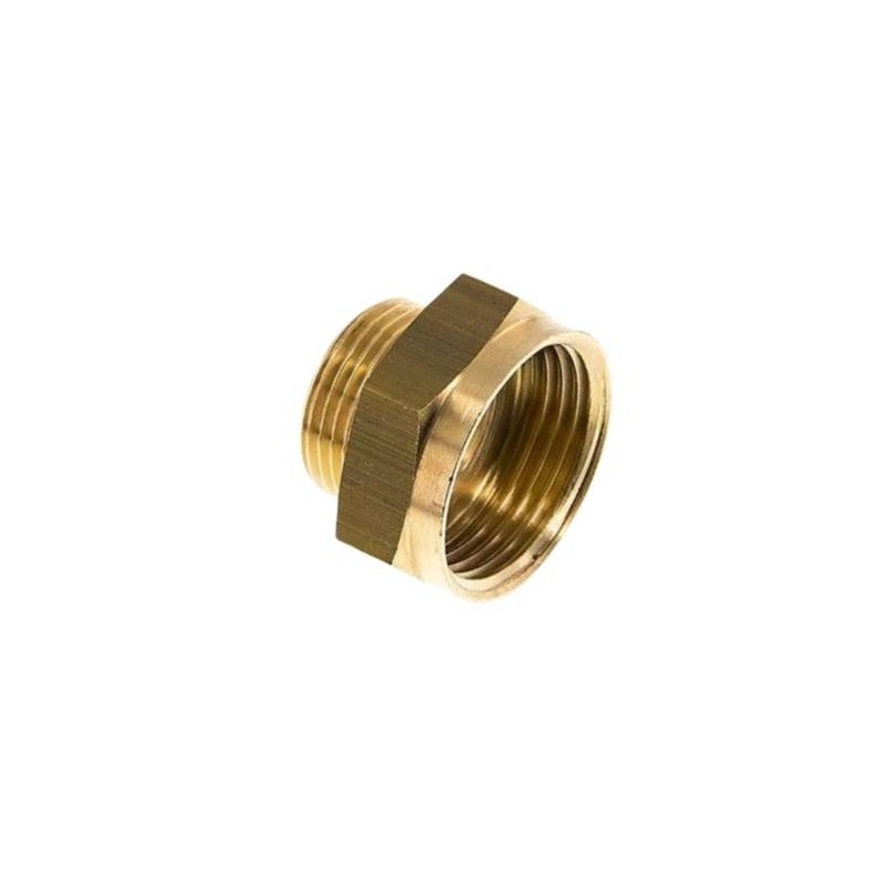 1 1/4   - 1" female and male BSP threads coupling, brass